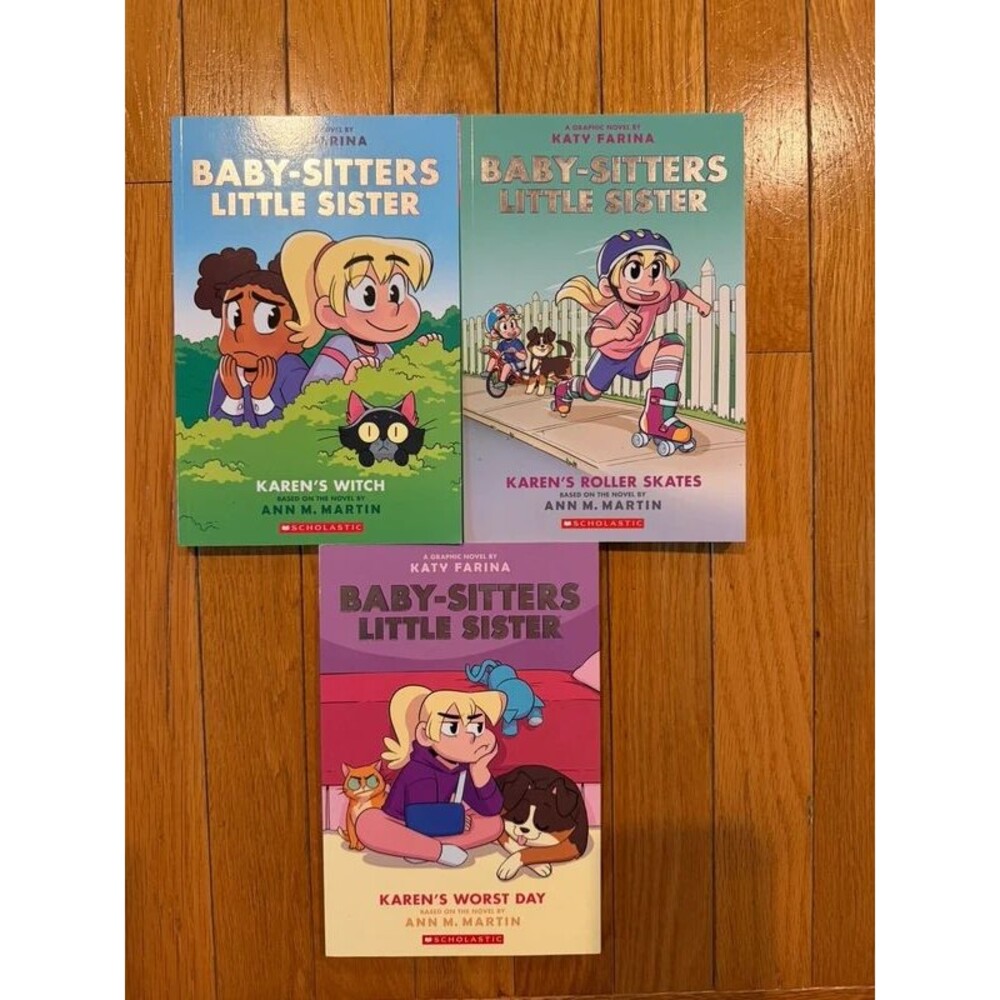 3 Baby-Sitters Little Sister Chapter Books Karen’s Witch #1, #2, #3